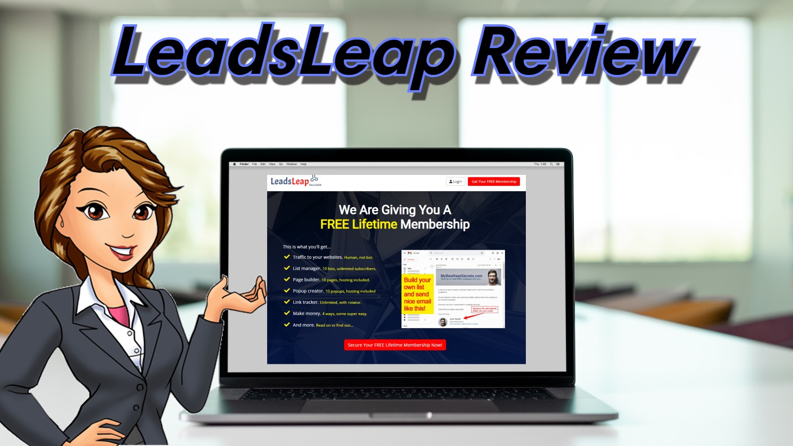 Indepth review of leadsLeap For Your Marketing. Affiliate Info Hub.